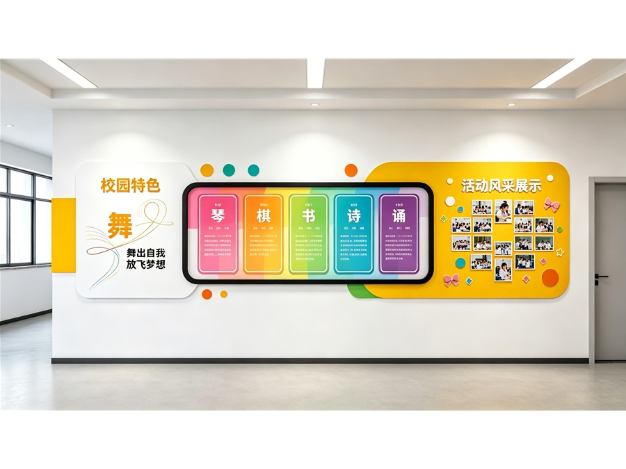校园童趣文化墙