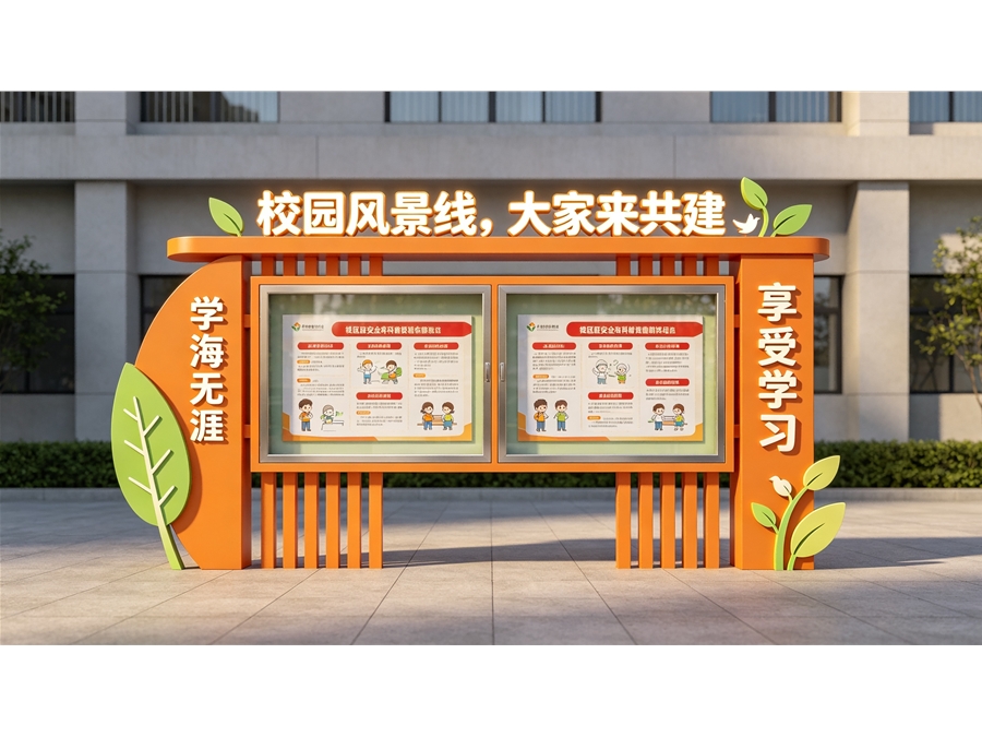 校园文化宣传栏