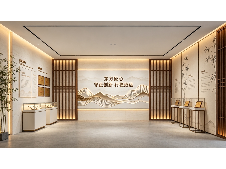 中式企业文化展厅